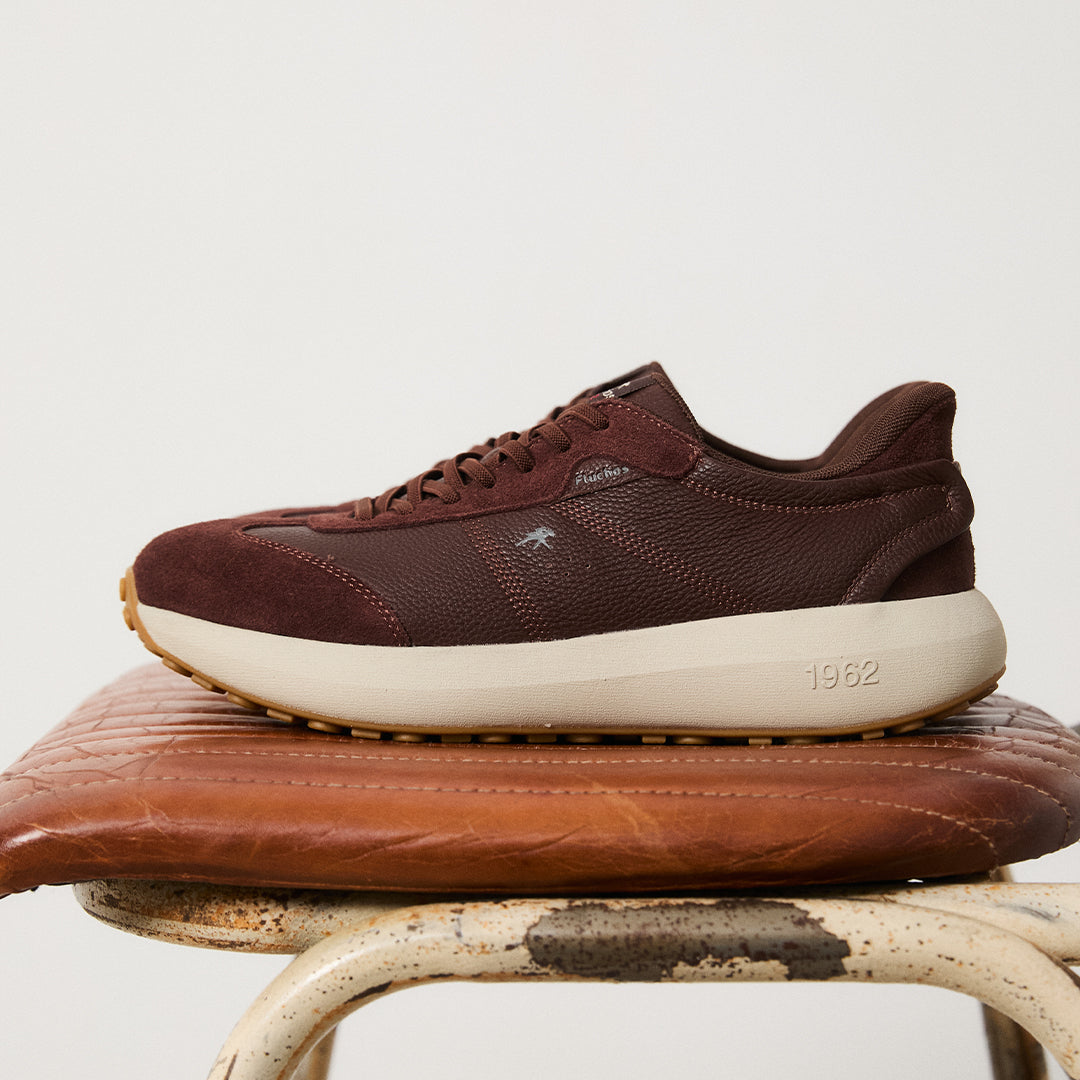 CLAY F2557 Brauner Turnschuhe
