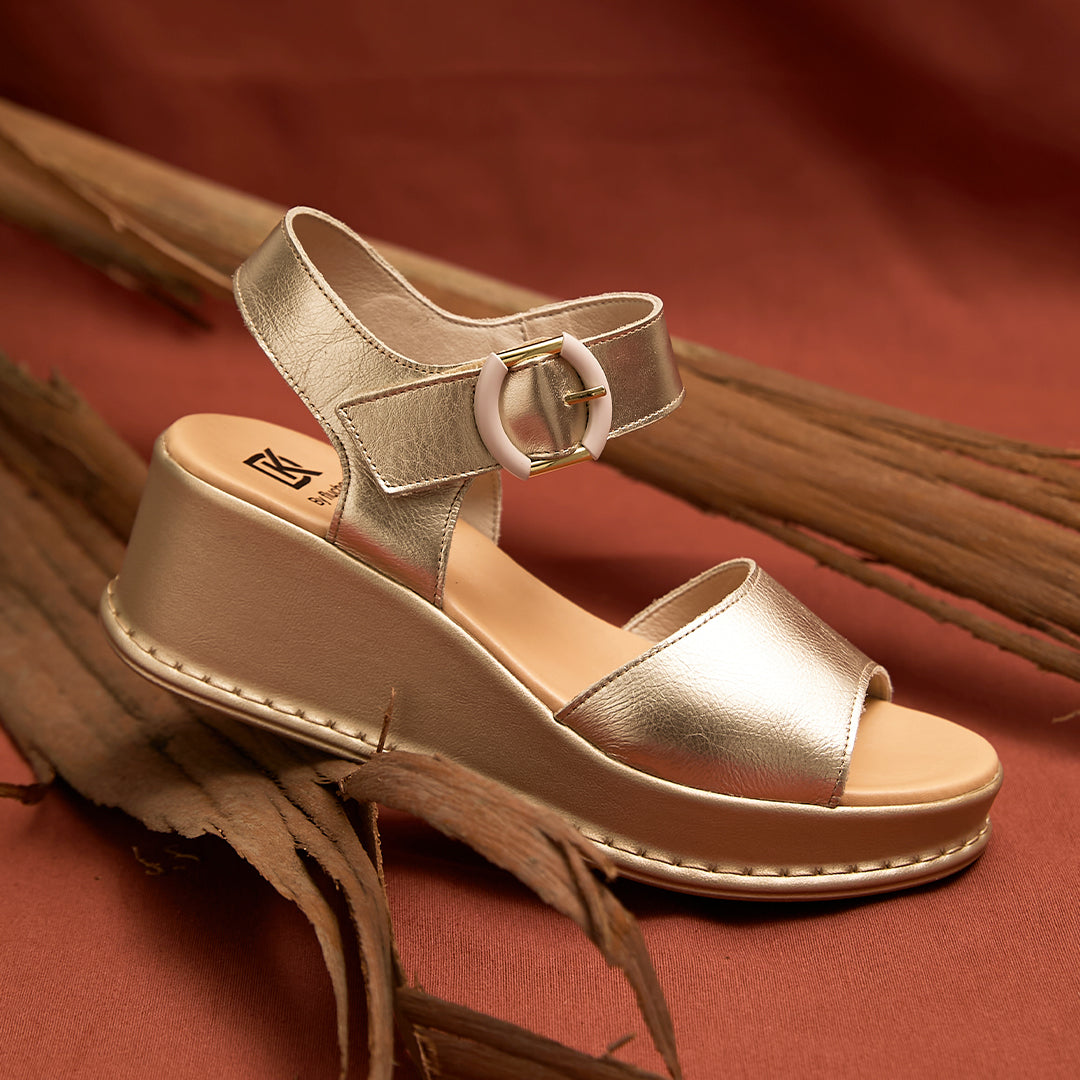 WINDY D9649 Golden Sandal