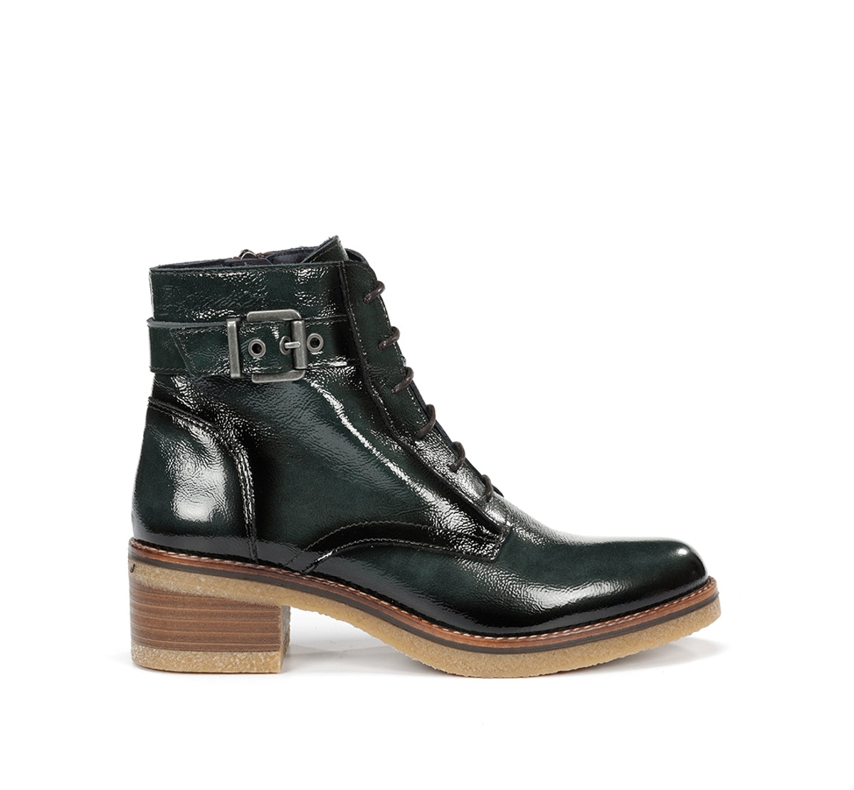 Ankle Boot Deichmann Lackboots Lunar Bowen Womens Black Patent