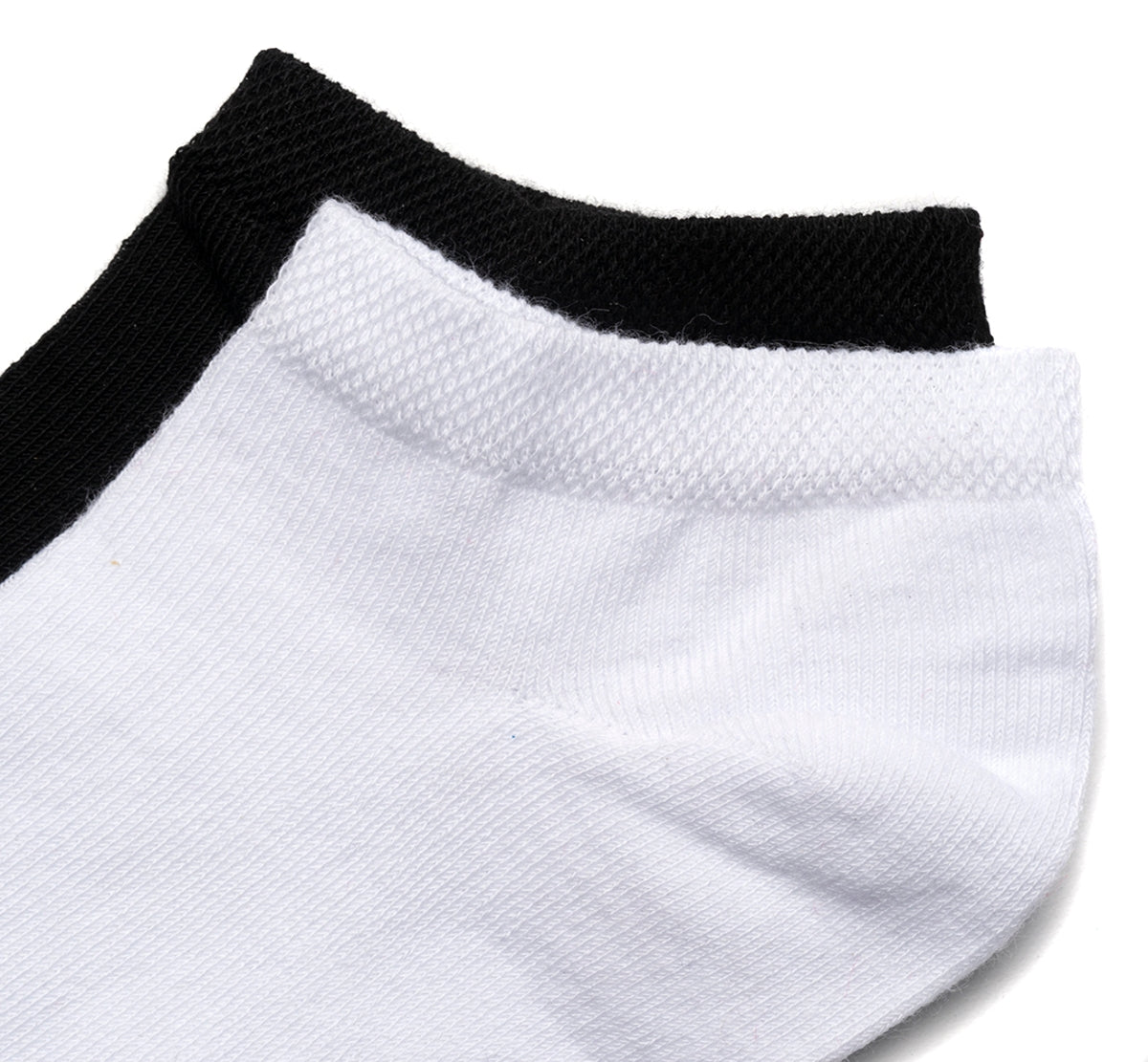 CA0007 CA0007 Sock Women Black-White 2p-1
