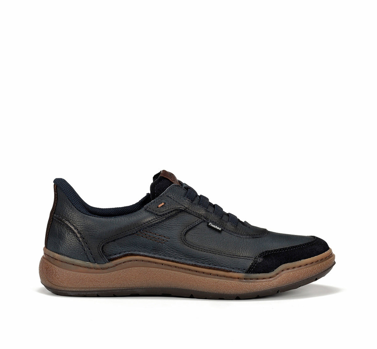 Fluchos Etna: Scarpe Da Uomo Con Soletta Estraibile Blu Pelle F0148 Fluchos Etna: Scarpe Da Uomo Con Soletta Estraibile Blu Pelle F0148