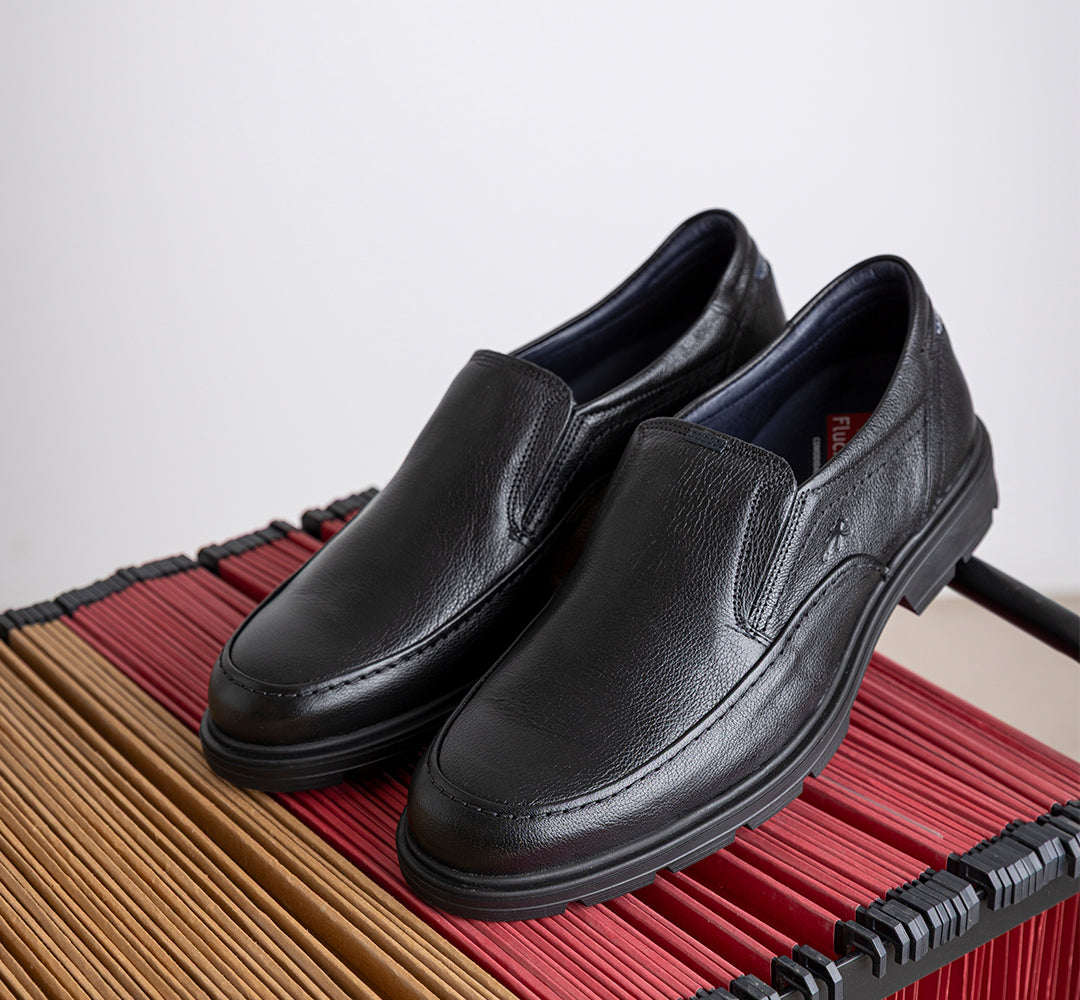 FREDY F1606 Schwarze Slip On