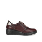LIVE F2096 Burgunderfarbe Turnschuhe
