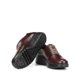 LIVE F2096 Burgunderfarbe Turnschuhe