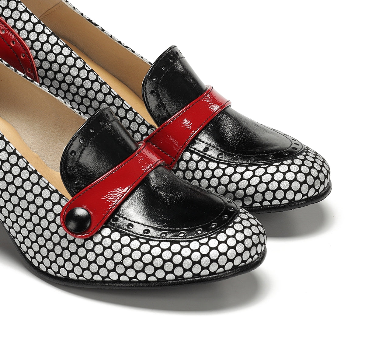 D9676CALIN CIRCU+ALIAS+NAPLAK PLATA + NEGRO + ROJO-5