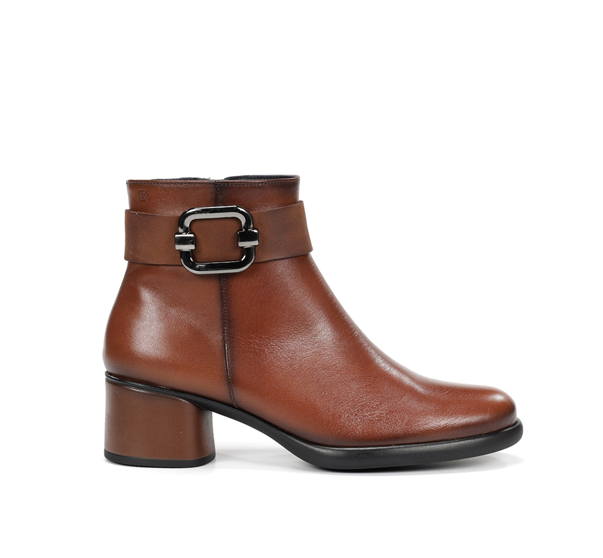 MACY D9369 Brown Ankle Boot