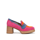 D9440CACCA CALF+CALF+CALF FUCSIA + ORANGE + BALI-0