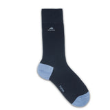 CA0009 Calcetin largo Blue-Blue dots 2p-1
